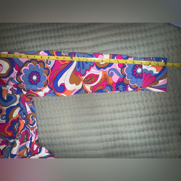 INTEMPO WOMEN'S MIDI DRESS MULTICOLOR LONG SLEEVE WRAP DRESS SIZE XS - Picture 11 of 15